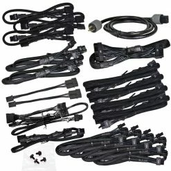 EVGA SuperNOVA 1600 T2 1600W Watt 80 Plus Titanium ATX Fully Modular Power Supply -Intel core Shop 0457347 912378 04 front zoom