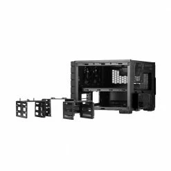 Cooler Master HAF XB EVO ATX LAN Box Computer Case - Black -Intel core Shop 422086 814228 04 front zoom