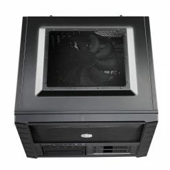 Cooler Master HAF XB EVO ATX LAN Box Computer Case - Black -Intel core Shop 422086 814228 05 front zoom