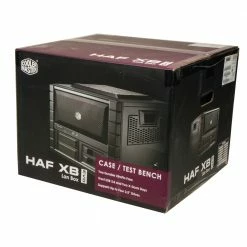 Cooler Master HAF XB EVO ATX LAN Box Computer Case - Black -Intel core Shop 422086 814228 07 front zoom