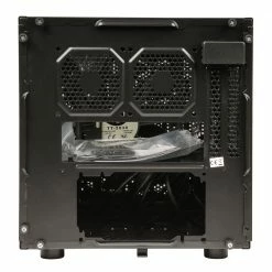 Thermaltake Core V1 Mini-ITX Mini-Tower Computer Case - Black -Intel core Shop 433817 287367 04 front zoom