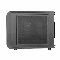 Thermaltake Core V21 MicroATX Mini-Tower Computer Case - Black -Intel core Shop 443410 587063 03 front zoom
