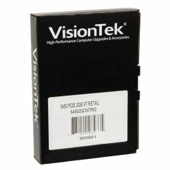 Visiontek AMD Radeon HD 5450 Passive Cooled 2GB DDR3 PCIe 2.1 Graphics Card -Intel core Shop 462019 010223 07 front zoom