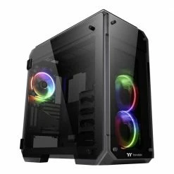 Thermaltake View 71 RGB EATX Full-Tower Computer Case - Black