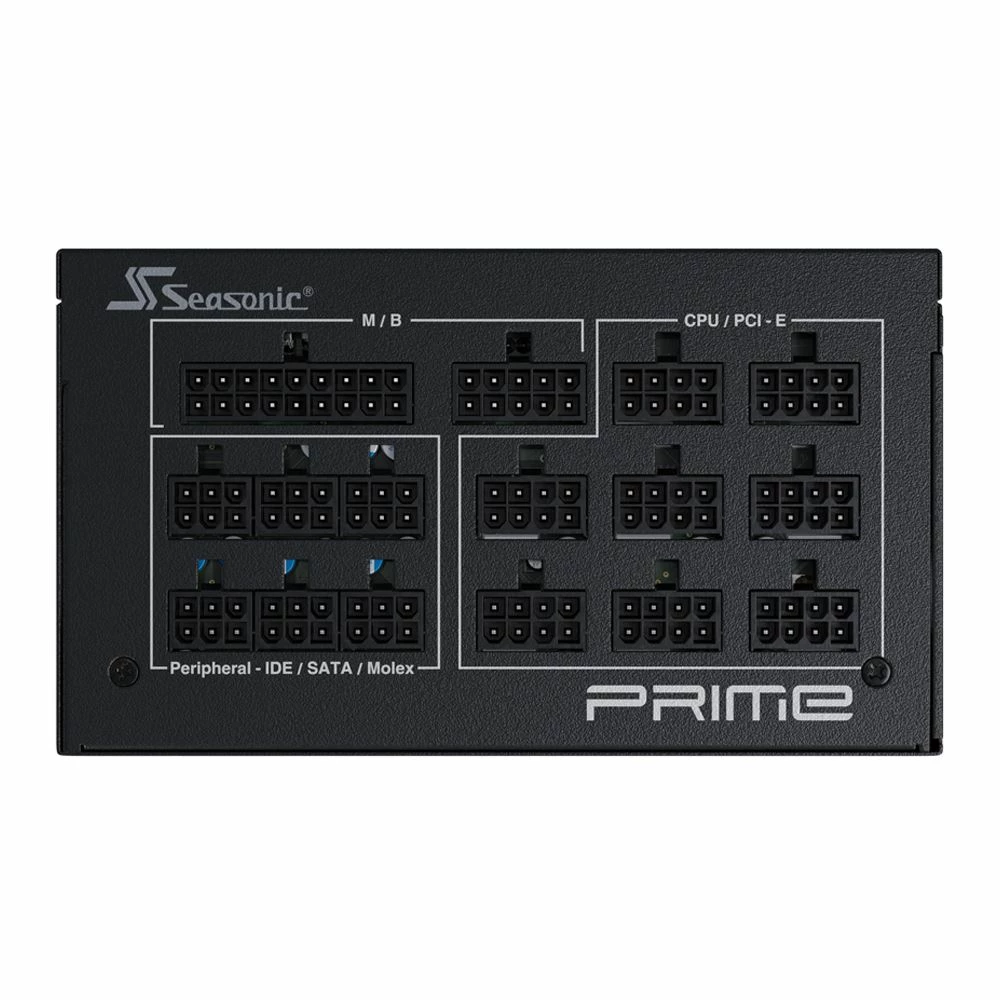 Seasonic USA PRIME TX-850, 850W 80+ Titanium, Full Modular, Fan Control In Fanless, Silent, And Cooling Mode, 12 Year Warranty, Perfect Power Supply For Gaming And High-Performance Systems, SSR-850TR. 7 Seasonic USA PRIME TX-850, 850W 80+ Titanium, Full Modular, Fan Control In Fanless, Silent, And Cooling Mode, 12 Year Warranty, Perfect Power Supply For Gaming And High-Performance Systems, SSR-850TR. - Image 7