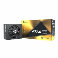 Seasonic USA FOCUS GX-850, 850W 80+ Gold, Full-Modular, Fan Control In Fanless, Silent, And Cooling Mode, 10 Year Warranty, Perfect Power Supply For Gaming And Various Application, SSR-850FX.