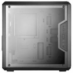 Cooler Master MasterBox Q300L MicroATX Mini Tower Computer Case - Black -Intel core Shop 503389 710970 03 front zoom