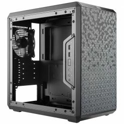 Cooler Master MasterBox Q300L MicroATX Mini Tower Computer Case - Black -Intel core Shop 503389 710970 04 front zoom