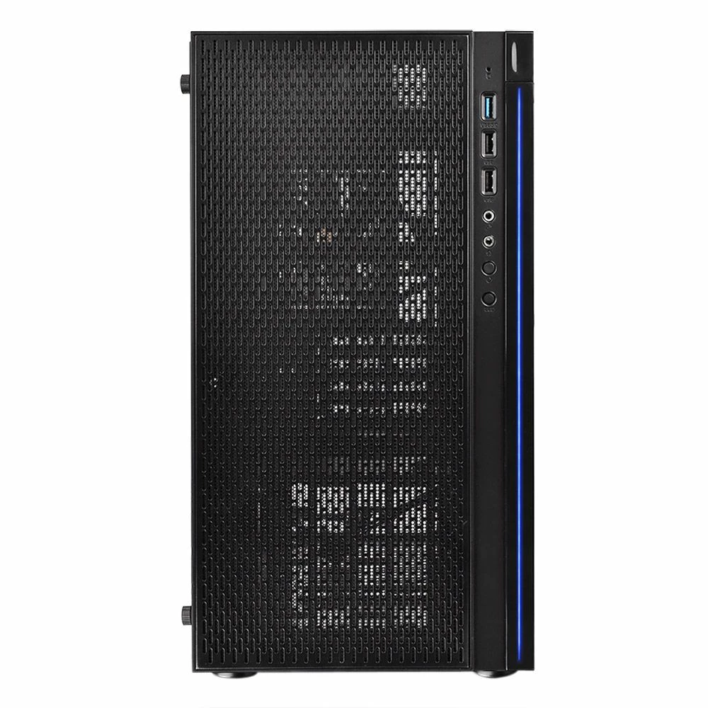 Thermaltake Versa H18 Tempered Glass MicroATX Mini-Tower Computer Case - Black 2 Thermaltake Versa H18 Tempered Glass MicroATX Mini-Tower Computer Case - Black - Image 2