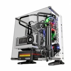 Thermaltake Core P3 Tempered Glass ATX Mid-Tower Computer Case - Snow