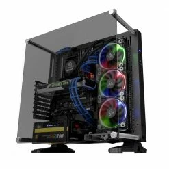 Thermaltake Core P3 Tempered Glass ATX Mid-Tower Computer Case - Black