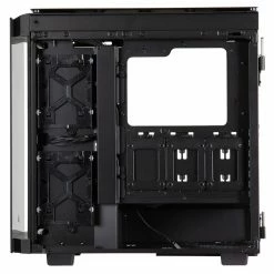 Corsair Obsidian 500D RGB SE Tempered Glass ATX Mid-Tower Computer Case - Black -Intel core Shop 507885 788612 04 front zoom
