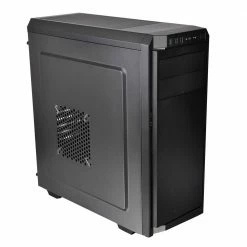 Thermaltake V100 ATX Mid-Tower Computer Case - Black