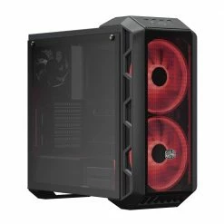 Cooler Master MasterCase H500 RGB Tempered Glass ATX Mid-Tower Computer Case - Iron Gray