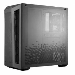Cooler Master MasterBox MB530P ATX Mid-Tower Computer Case With Tempered Glass - Black -Intel core Shop 513220 897025 03 front zoom