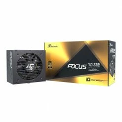 Seasonic USA FOCUS GX-750, 750W 80+ Gold, Full-Modular, Fan Control In Fanless, Silent, And Cooling Mode, 10 Year Warranty, Perfect Power Supply For Gaming And Various Application, SSR-750FX.