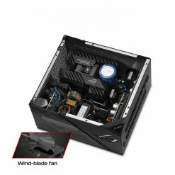 ASUS Republic Of Gamers Thor 850 Watt 80 Plus Platinum ATX Fully Modular Power Supply -Intel core Shop 514085 880377 03 front zoom