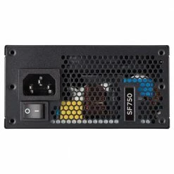 Corsair SF750 750 Watt 80 Plus Platinum SFX Fully Modular Power Supply -Intel core Shop 601213 162057 04 front zoom