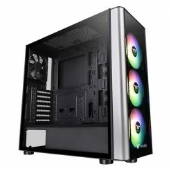 Thermaltake Level 20 MT ARGB ATX Mid-Tower Computer Case - Black -Intel core Shop 601926 898767 03 front zoom