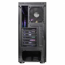 Thermaltake Level 20 MT ARGB ATX Mid-Tower Computer Case - Black -Intel core Shop 601926 898767 06 front zoom