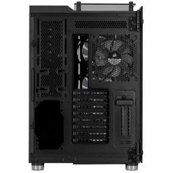 Corsair Crystal Series 680X RGB Tempered Glass ATX Mid-Tower Computer Case - Black -Intel core Shop 602056 880393 04 front zoom