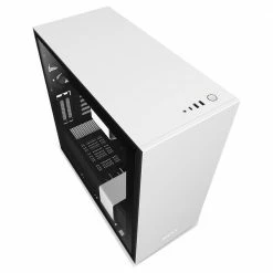 NZXT H710i Tempered Glass ATX Mid Tower Computer Case - White