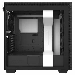 NZXT H710i Tempered Glass ATX Mid Tower Computer Case - White 13 NZXT H710i Tempered Glass ATX Mid Tower Computer Case - White -Intel core Shop 606970 956623 06 front zoom