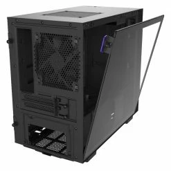 NZXT H210i Tempered Glass Mini-ITX Mini-Tower Computer Case - Black -Intel core Shop 606975 937284 05 front zoom