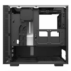 NZXT H210i Tempered Glass Mini-ITX Mini-Tower Computer Case - White/Black -Intel core Shop 606976 937292 04 front zoom