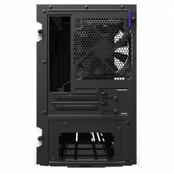 NZXT H210i Tempered Glass Mini-ITX Mini-Tower Computer Case - White/Black -Intel core Shop 606976 937292 06 front zoom
