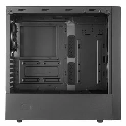 Cooler Master NR600 MasterBox Tempered Glass ATX Mid Tower Computer Case - Black -Intel core Shop 606985 937185 04 front zoom