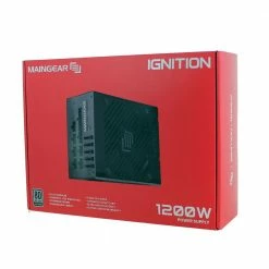 MAINGEAR IGNITION 1200 Watt 80 Plus Platinum ATX Fully Modular Power Supply -Intel core Shop 607445 943613 04 package zoom