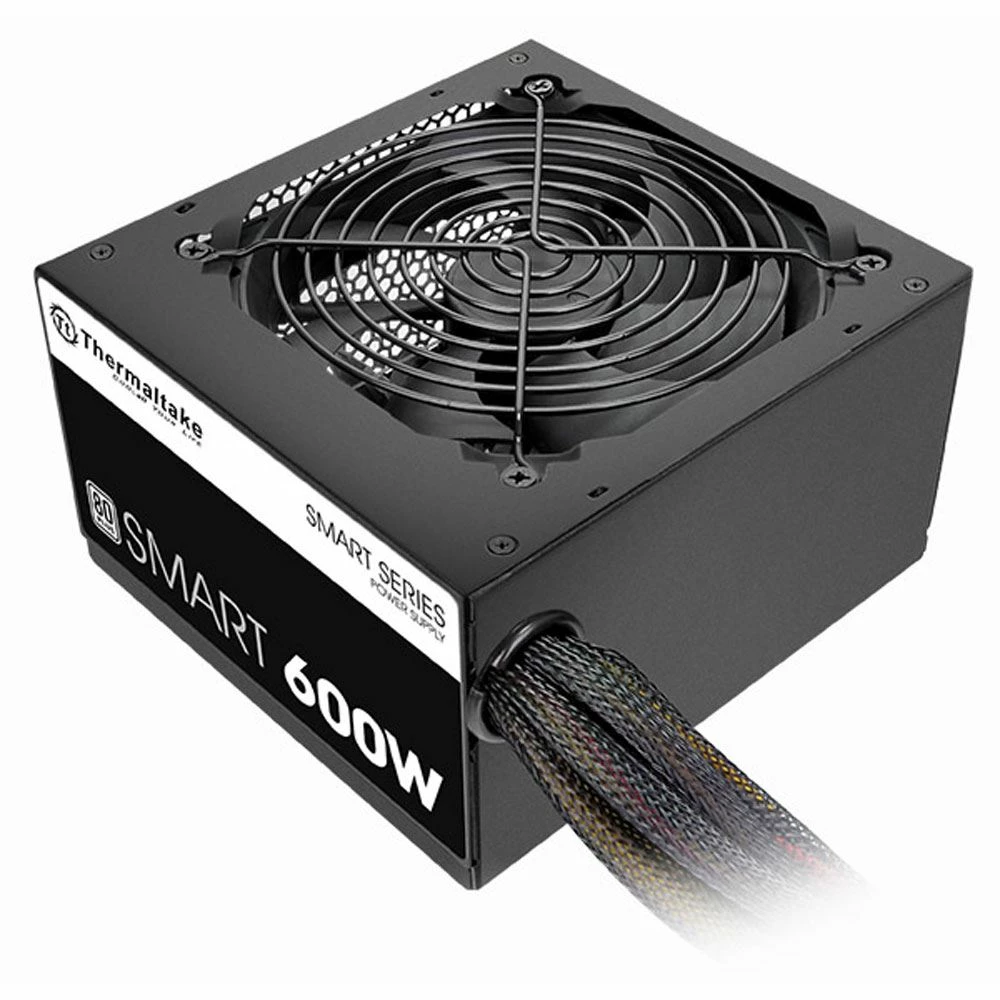 Thermaltake Smart Series 600 Watt 80 Plus ATX Non-Modular Power Supply 1 Thermaltake Smart Series 600 Watt 80 Plus ATX Non-Modular Power Supply