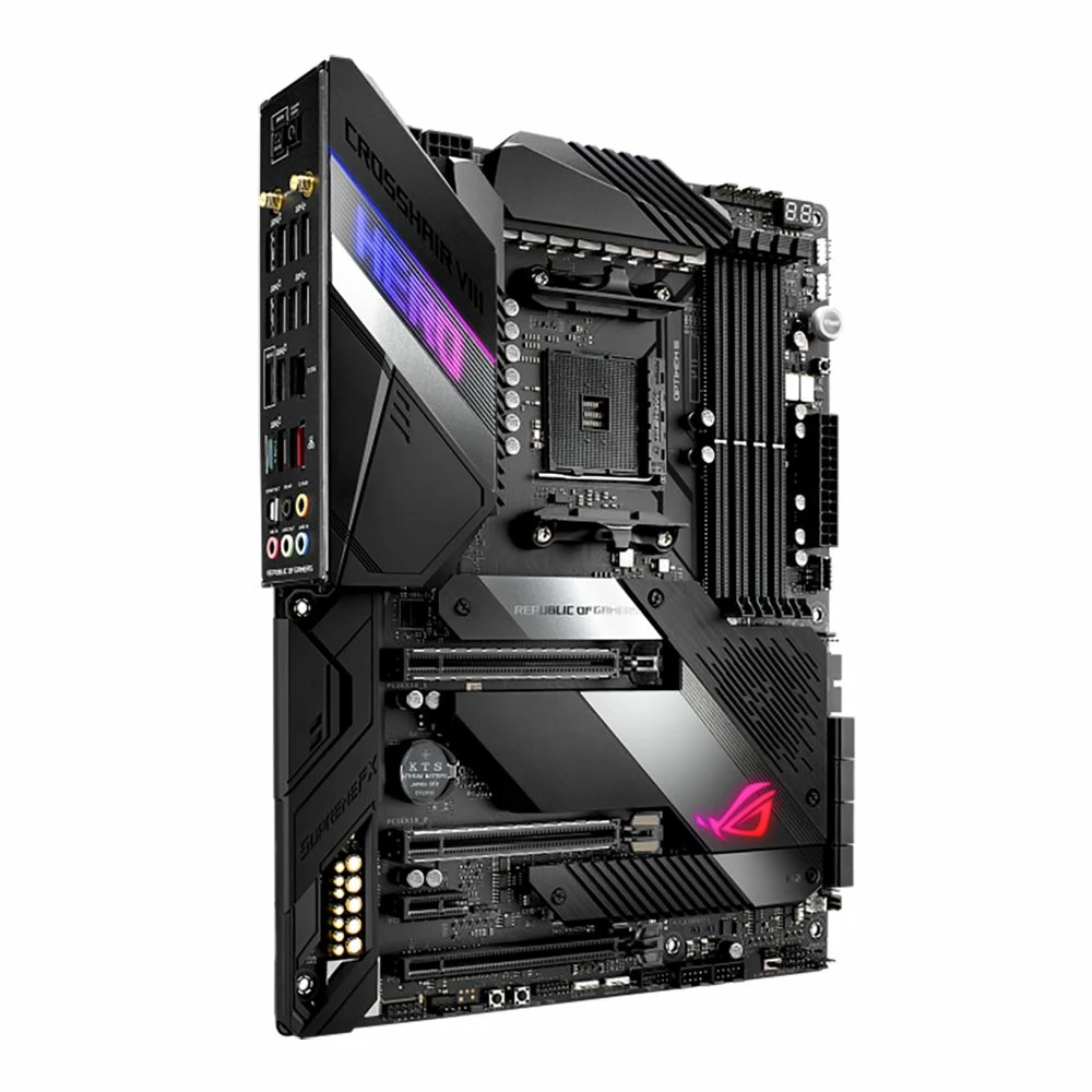 ASUS X570 ROG Crosshair VIII Hero (WI-FI) AMD AM4 ATX Motherboard 3 ASUS X570 ROG Crosshair VIII Hero (WI-FI) AMD AM4 ATX Motherboard - Image 3