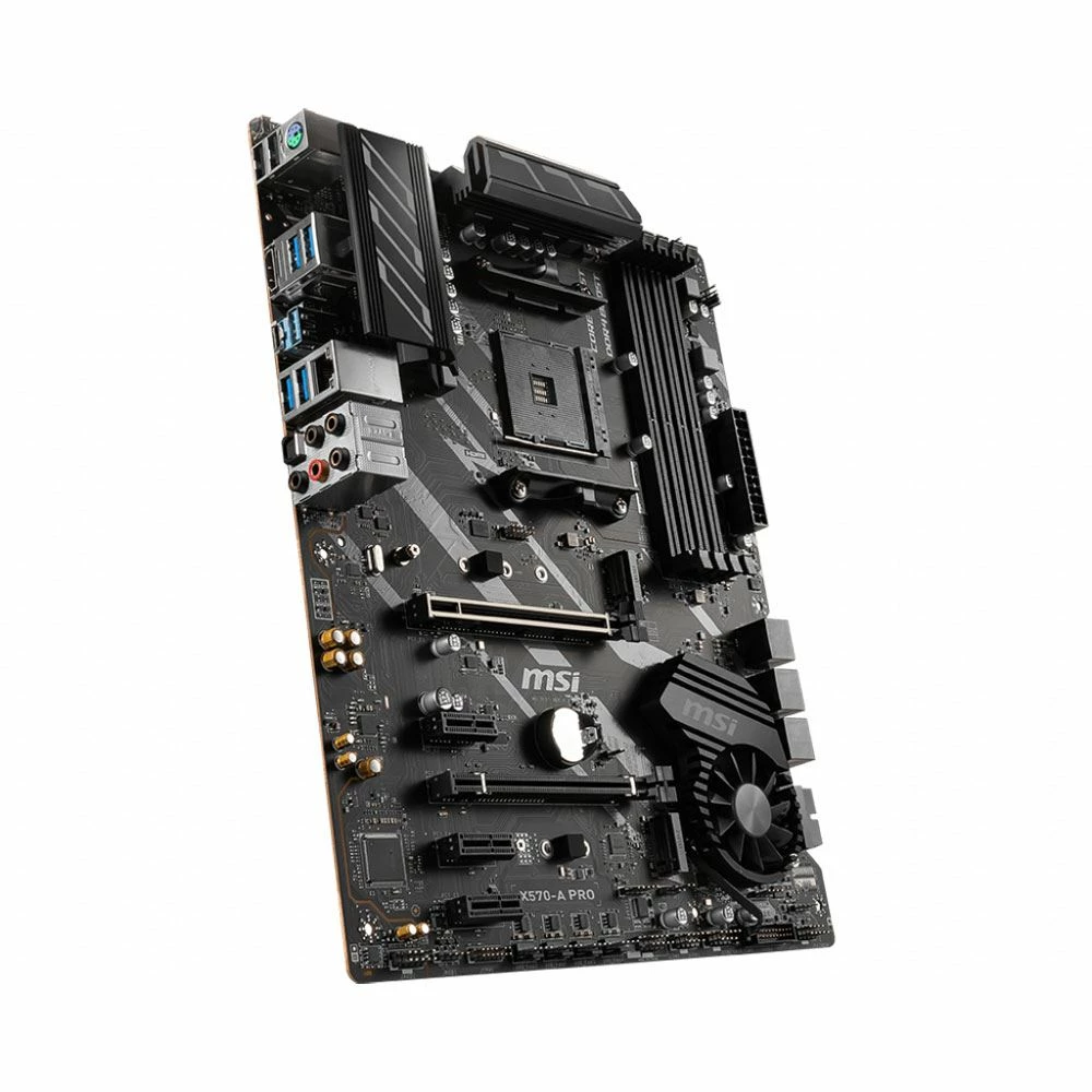 MSI X570-A Pro AM4 ATX AMD Motherboard 2 MSI X570-A Pro AM4 ATX AMD Motherboard - Image 2