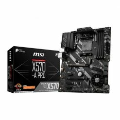 MSI X570-A Pro AM4 ATX AMD Motherboard 7 MSI X570-A Pro AM4 ATX AMD Motherboard -Intel core Shop 608906 958629 04 package zoom