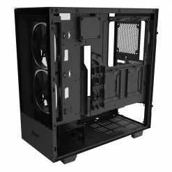 NZXT H510 Elite Dual-Tempered Glass RGB ATX Mid-Tower Computer Case - Black -Intel core Shop 609618 966317 04 front zoom