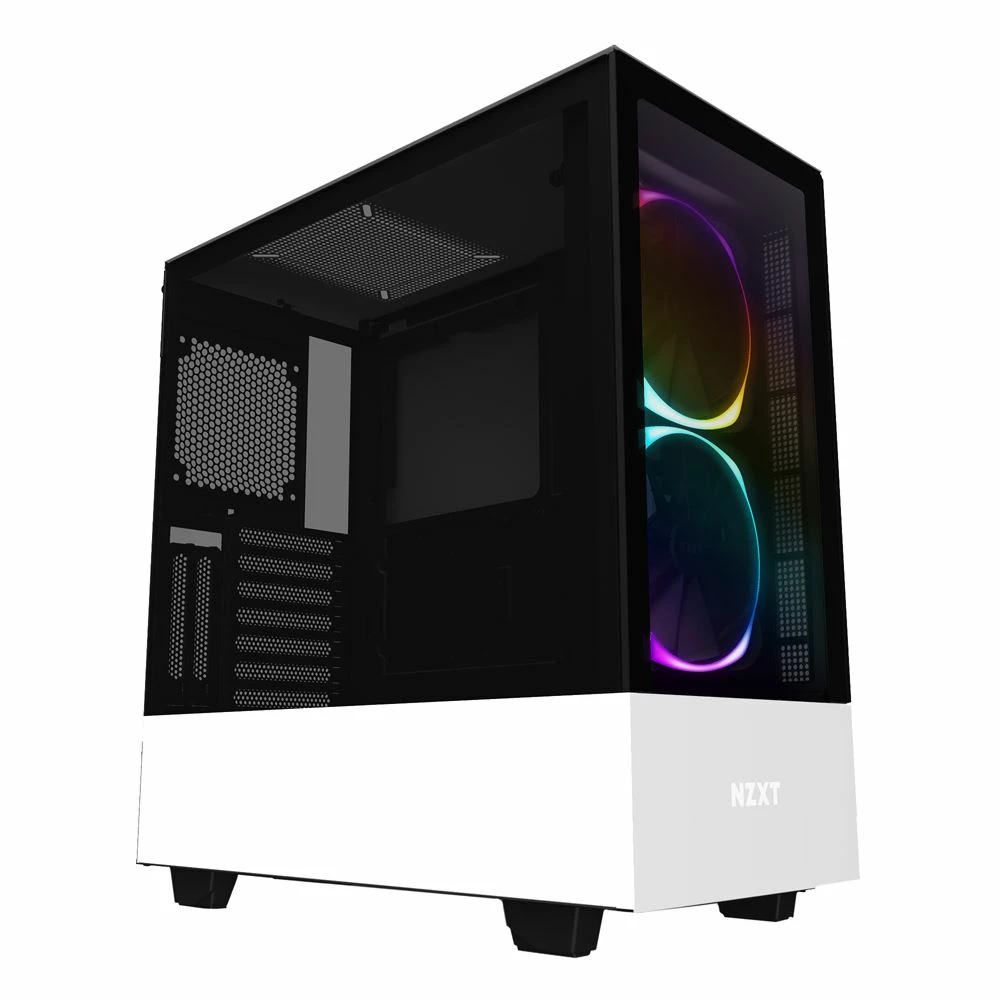 NZXT H510 Elite Dual-Tempered Glass RGB ATX Mid-Tower Computer Case - White 1 NZXT H510 Elite Dual-Tempered Glass RGB ATX Mid-Tower Computer Case - White