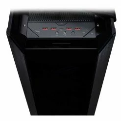 ASUS ROG Strix Helios GX601 RGB Tempered Glass ATX Mid-Tower Computer Case - Black -Intel core Shop 609942 970780 06 front zoom