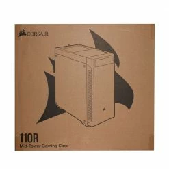 Corsair 110R Tempered Glass ATX Mid-Tower Computer Case - Black -Intel core Shop 610144 973669 07 package zoom