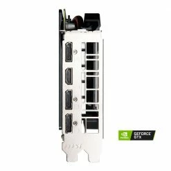 MSI NVIDIA GeForce GTX 1660 Super Ventus XS Overclocked Dual-Fan 6GB GDDR6 PCIe 3.0 Graphics Card -Intel core Shop 616156 042036 03 front zoom