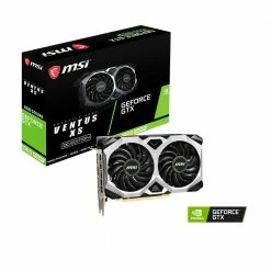 MSI NVIDIA GeForce GTX 1660 Super Ventus XS Overclocked Dual-Fan 6GB GDDR6 PCIe 3.0 Graphics Card -Intel core Shop 616156 042036 04 package zoom
