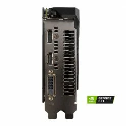 ASUS NVIDIA GeForce GTX 1660 Super TUF Overclocked Dual-Fan 6GB GDDR6 PCIe 3.0 Graphics Card -Intel core Shop 617084 055160 03 front zoom