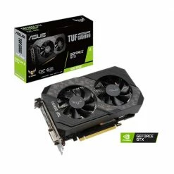 ASUS NVIDIA GeForce GTX 1660 Super TUF Overclocked Dual-Fan 6GB GDDR6 PCIe 3.0 Graphics Card -Intel core Shop 617084 055160 04 package zoom