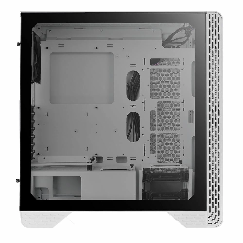 Thermaltake S300 Tempered Glass ATX Mid-Tower Computer Case - White 2 Thermaltake S300 Tempered Glass ATX Mid-Tower Computer Case - White - Image 2