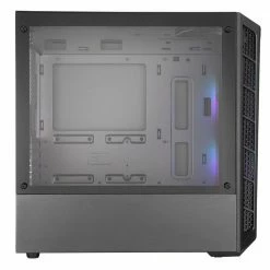 Cooler Master MASTERBOX MB311L ARGB Tempered Glass MicroATX Mini Tower Computer Case - Black -Intel core Shop 621146 126961 03 front zoom