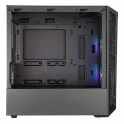 Cooler Master MASTERBOX MB311L ARGB Tempered Glass MicroATX Mini Tower Computer Case - Black -Intel core Shop 621146 126961 04 front zoom