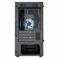 Cooler Master MASTERBOX MB311L ARGB Tempered Glass MicroATX Mini Tower Computer Case - Black -Intel core Shop 621146 126961 06 front zoom