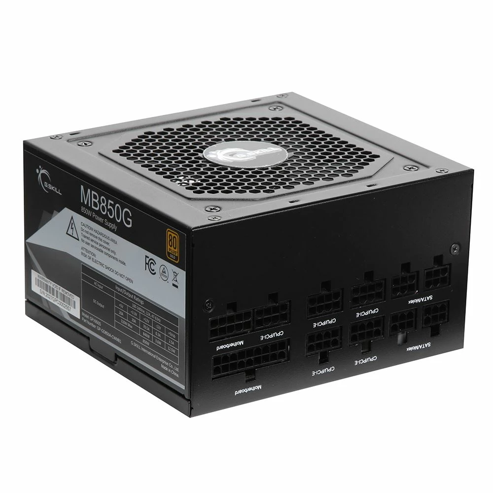 G.Skill 850 Watt 80 Plus Gold ATX Fully Modular Power Supply 1 G.Skill 850 Watt 80 Plus Gold ATX Fully Modular Power Supply