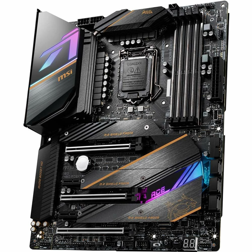MSI Z490 MEG ACE Intel LGA 1200 ATX Motherboard 2 MSI Z490 MEG ACE Intel LGA 1200 ATX Motherboard - Image 2